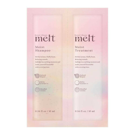 melt Moist Shampoo & Treatment Pillow 10ml + 10ml