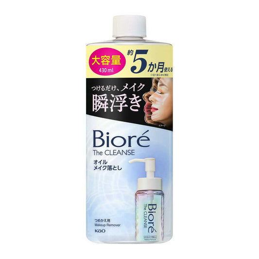 Biore The Cleanse Oil Makeup Remover Refill Large 430ml