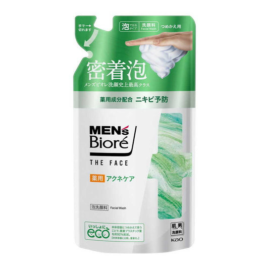 Men's Biore The Face Medicinal Acne Care Refill 170ml