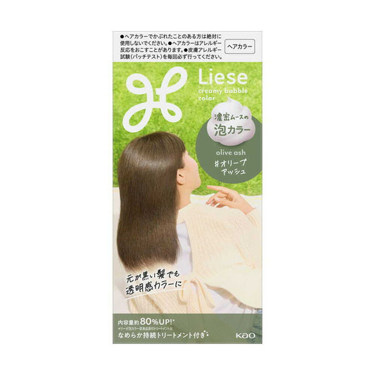 [Quasi-Drug] Kao Liese Bubble Color Olive Ash 115ml