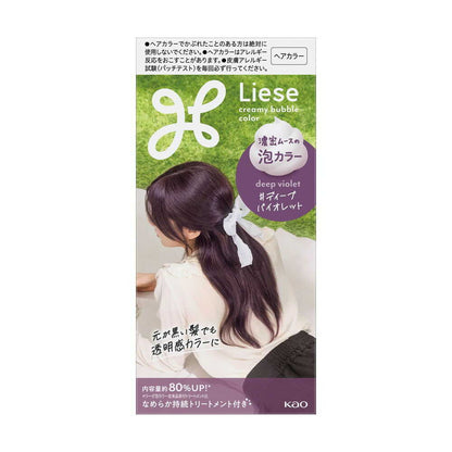 Kao Liese Bubble Color Deep Violet 115ml