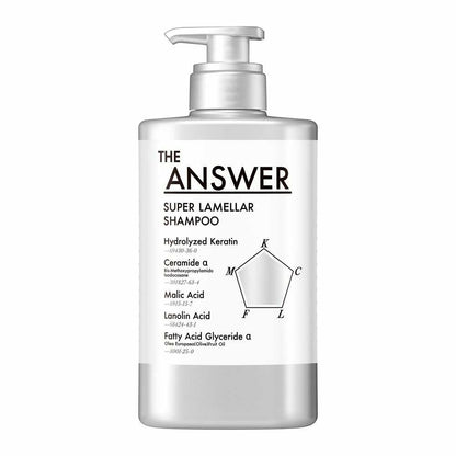 Kao THE ANSWER Super Lamella Shampoo, Pump, 400ml