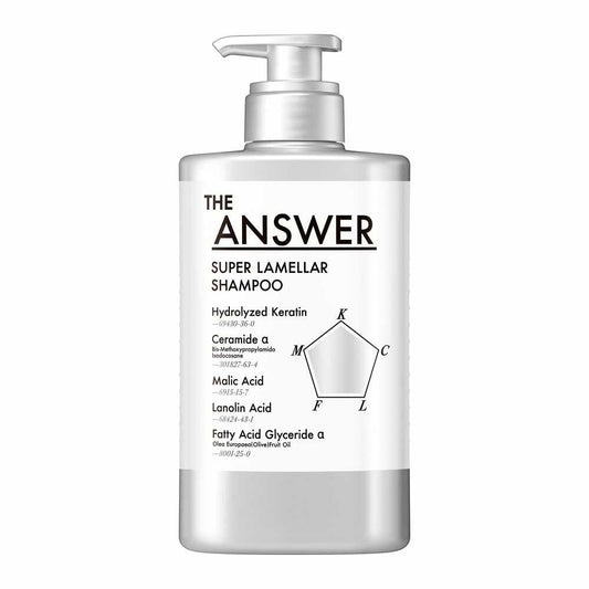 Kao THE ANSWER Super Lamella Shampoo, Pump, 400ml