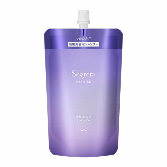 Kao Segreta Premier Concentrated Beauty Serum Shampoo, Refill, 150ml