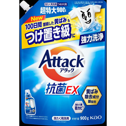 Kao Attack Antibacterial EX Refill 900g