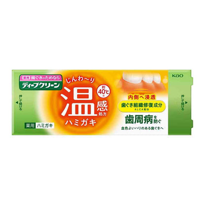 [Quasi-drug] Kao Deep Clean Medicinal Warming Toothpaste 85g