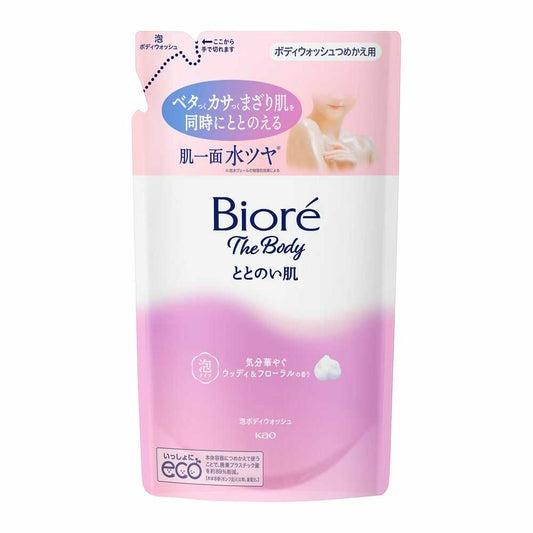 Kao Biore The Body Skin Balancing Foam Refill Woody & Floral Scent 440ml