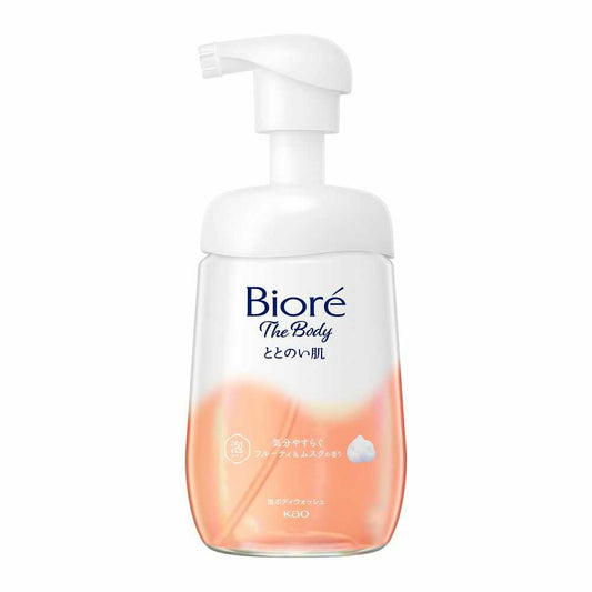 Kao Biore The Body Skin Balancing Foam Pump Fruity & Musk Scent 480ml
