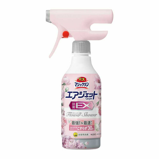 Kao Bath Magic Clean Air Jet Deodorizing EX, Flower Shower Scent, 390ml