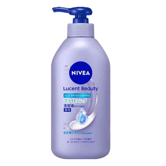 Kao Nivea Lucent Beauty Silk Brightening Serum Body Milk 330ml