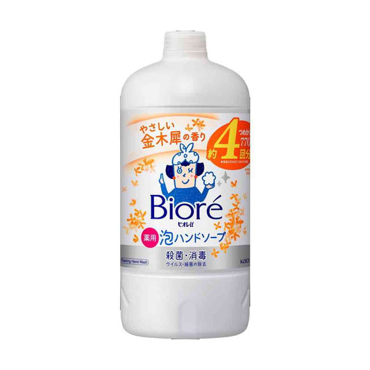 Kao Biore U Foaming Hand Soap with Osmanthus Scent Refill 770ml