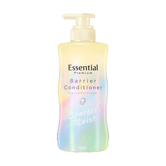 Kao Essential Premium Moisture Barrier Conditioner Sparkle Moist Pump 430ml