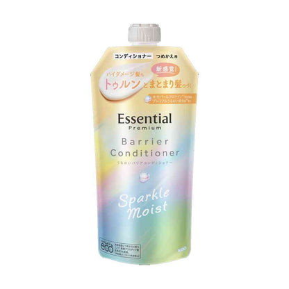 Kao Essential Premium Moisture Barrier Conditioner Sparkle Moist Refill 330ml