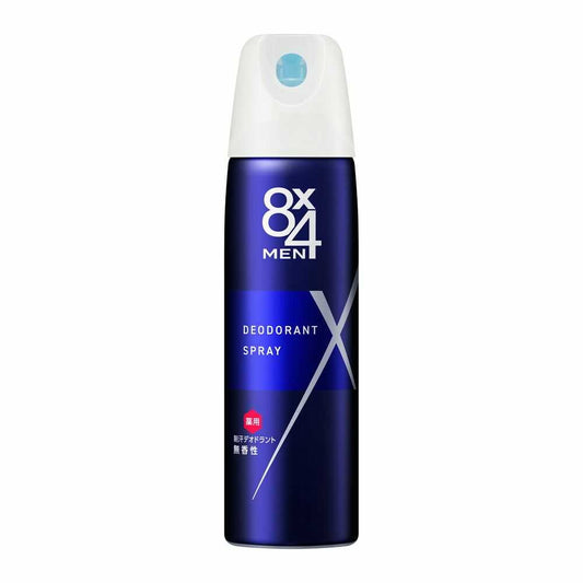 Kao 8x4 Men Deodorant Spray Unscented 150g