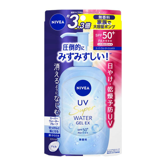 Kao Nivea UV Water Gel EX Pump 270g