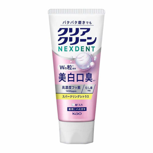 [Quasi-drug] Kao Clear Clean NEXDENT Whitening Breath Care Sparkling Citrus 110g