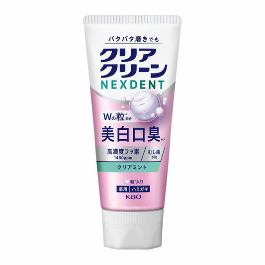 [Quasi-drug] Kao Clear Clean NEXDENT Whitening Breath Care Clear Mint 110g