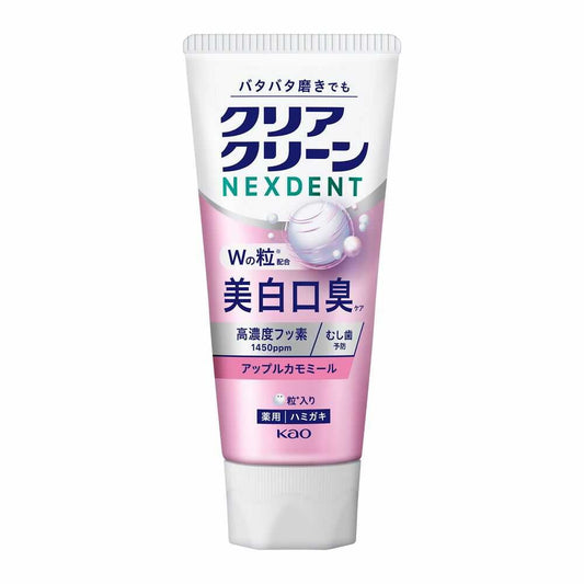 [Quasi-drug] Kao Clear Clean NEXDENT Whitening Breath Care Apple Chamomile 110g