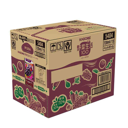 Kagome Vegetable Life 100 Berry Salad 720ml