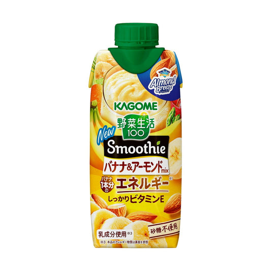 Kagome Vegetable Life Smoothie Banana & Almond 330ml