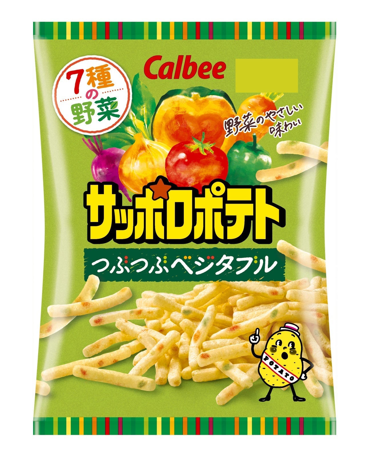 Calbee Sapporo Potato Chunky Vegetable 72g