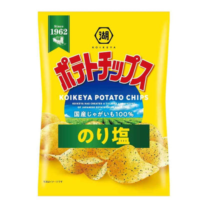 Koikeya Potato Chips Seaweed Salt 55g