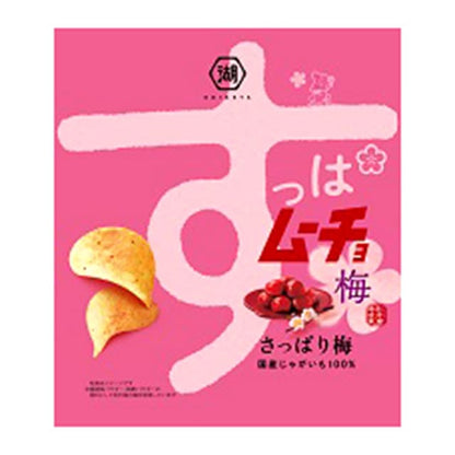 Koikeya Suppa Mucho Chips Refreshing Plum 55g