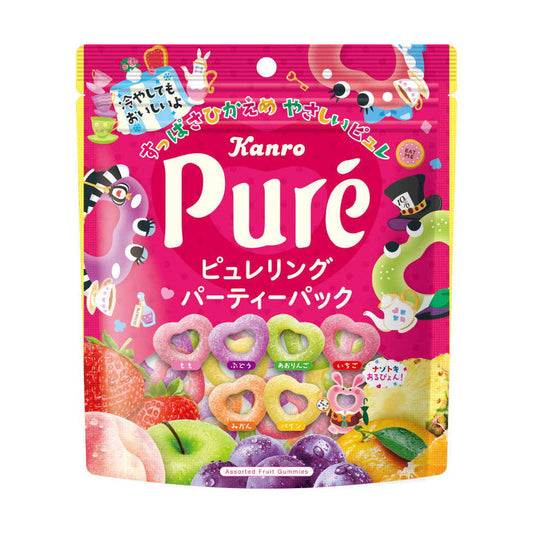 Kanro Pure Ring Party Pack 156g