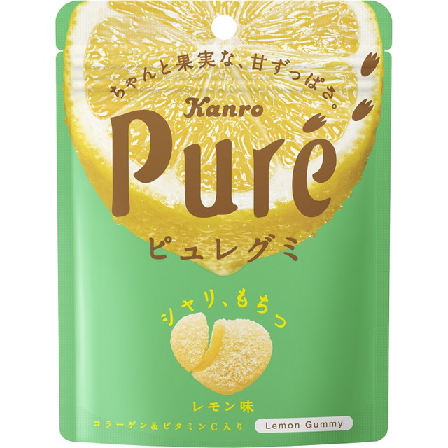 Kanro Pure Gummy Lemon 56G