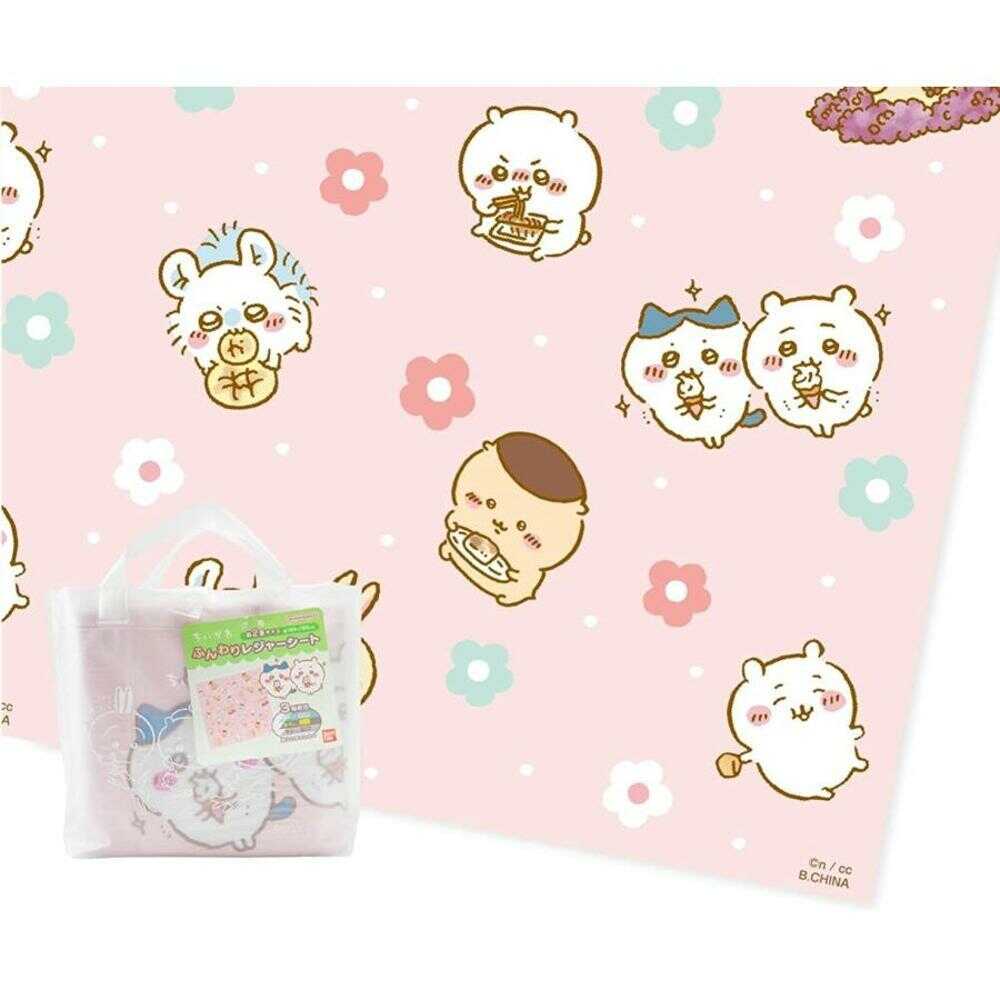 Asahi Koyo Chiikawa Fuwafuwa Leisure Sheet 2 Tatami 1 Piece