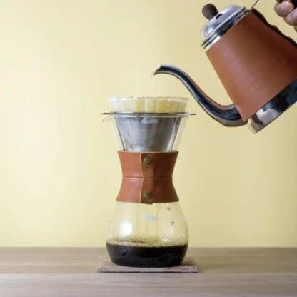 Kalita Dripper Set Wave Style Leather 35160