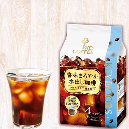KEY Flavorful Smooth Cold Brew Coffee 4 Bags