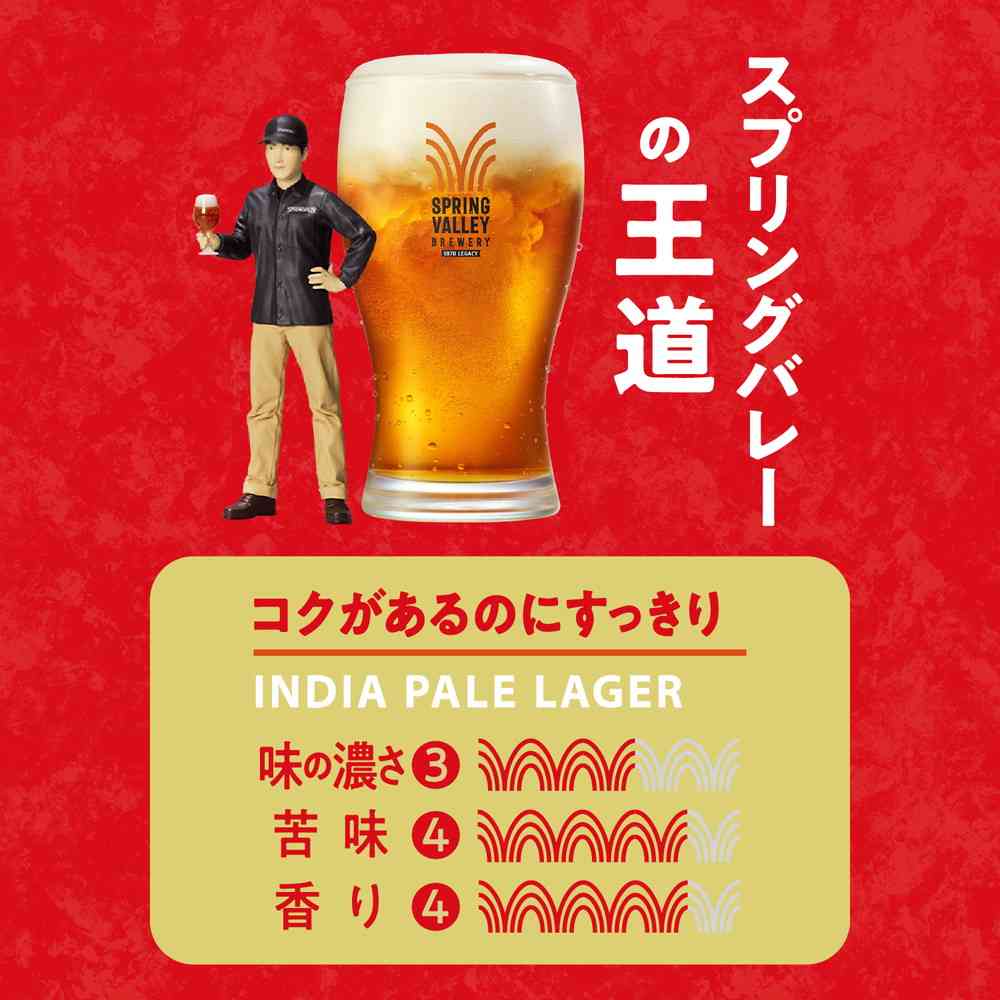 Kirin SPRING VALLEY BREWERY Rich Lager 496 350ml x 6