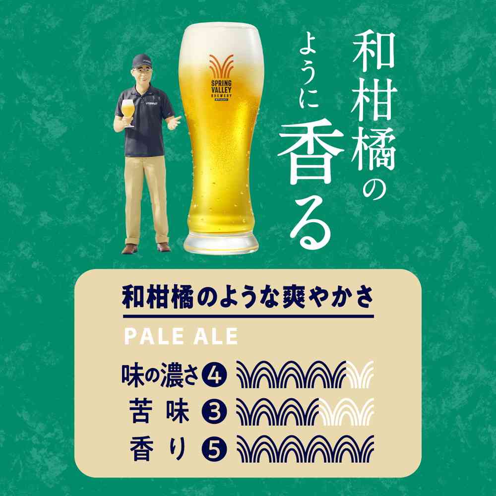 Kirin SPRING VALLEY BREWERY JAPAN Ale Aroma 350ml x 6