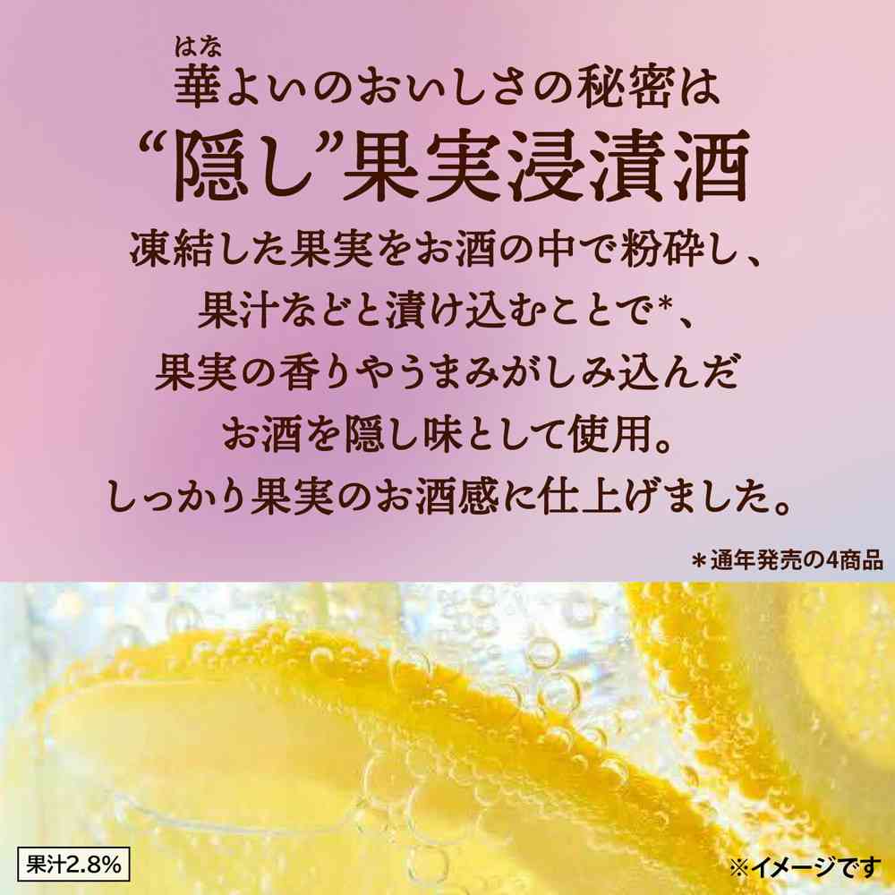 Kirin Hanayoi Grape Sparkling 350ml