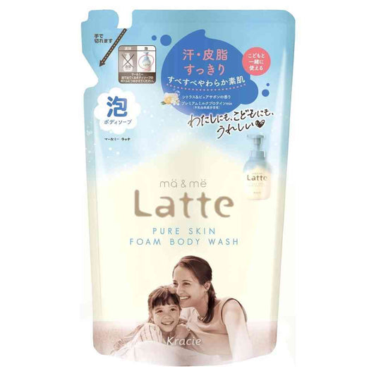 Kracie Ma & Me Pure Skin Foaming Body Soap Refill 420mL