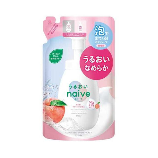 Naive Foaming Body Soap Moisturizing Type Refill