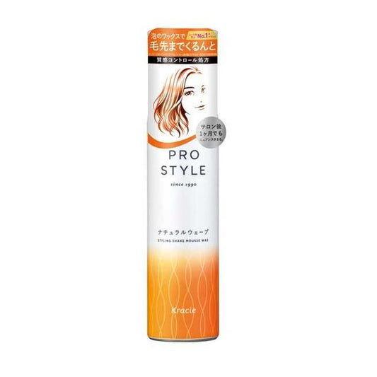 Kracie Home Products Pro Style Natural Wave Foam 130g