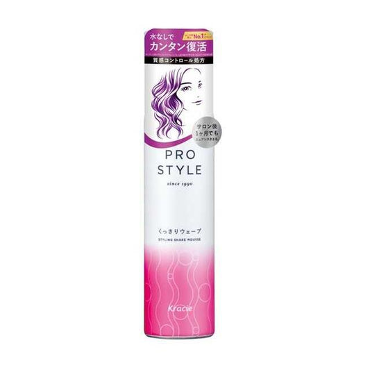 Kracie Home Products Pro Style Clear Wave Foam 150g
