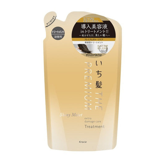 Kracie Ichikami Premium Shiny Moist Treatment Refill 340g