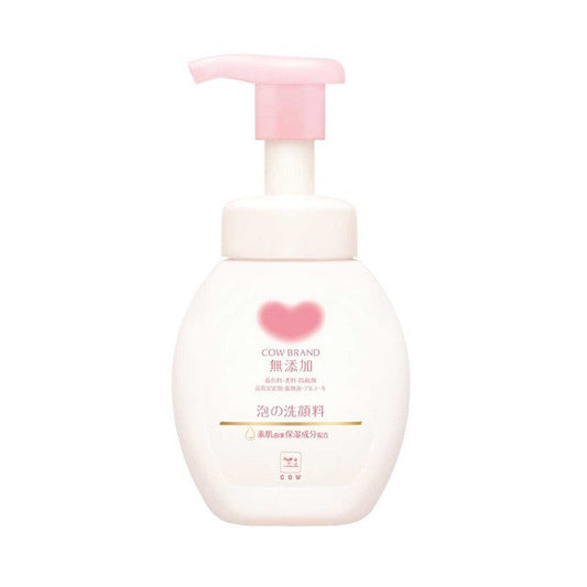 Milk Soap Cow Brand Additive-Free Foaming Facial Cleanser with Pump
