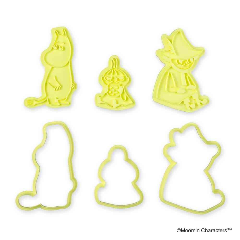 KAI Group Cookie Cutter Set (Moomin, Little My, Snufkin)