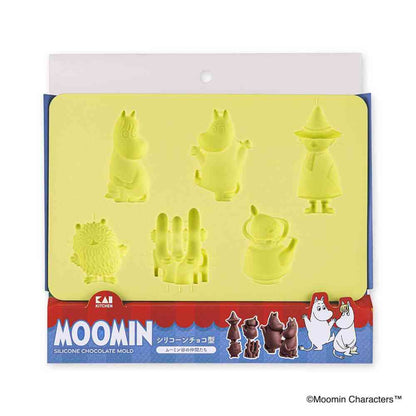 KAI Group Silicone Chocolate Mold (Moomin Valley Friends)