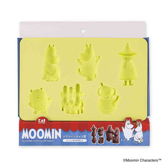KAI Group Silicone Chocolate Mold (Moomin Valley Friends)