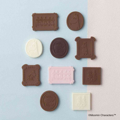 KAI Group Silicone Chocolate Mold (Moomin Portraits)
