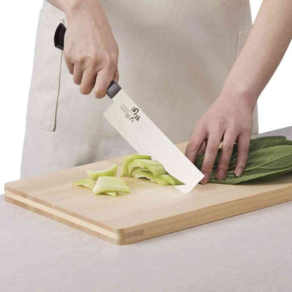 Kai Corporation Seki Magoroku Wakadake Nakiri Knife 165mm AB5424