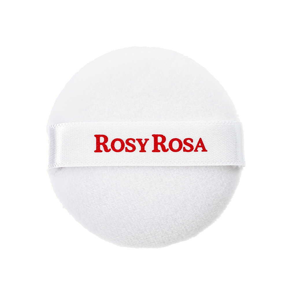 Rosy Rosa Microfiber Puff S 3P White 3 Pieces