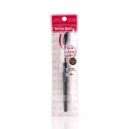 Rosy Rosa Soft Curved Screw Brush 1 Piece