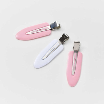 Mapepe Non-Marking Hair Clips for Bangs PK & WH 3-Piece Set