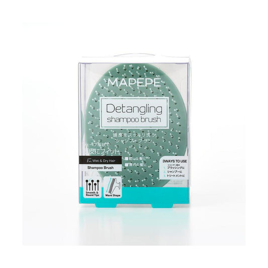 Shanti Mappepe Detangling Shampoo Brush Grayish Mint 1 Piece
